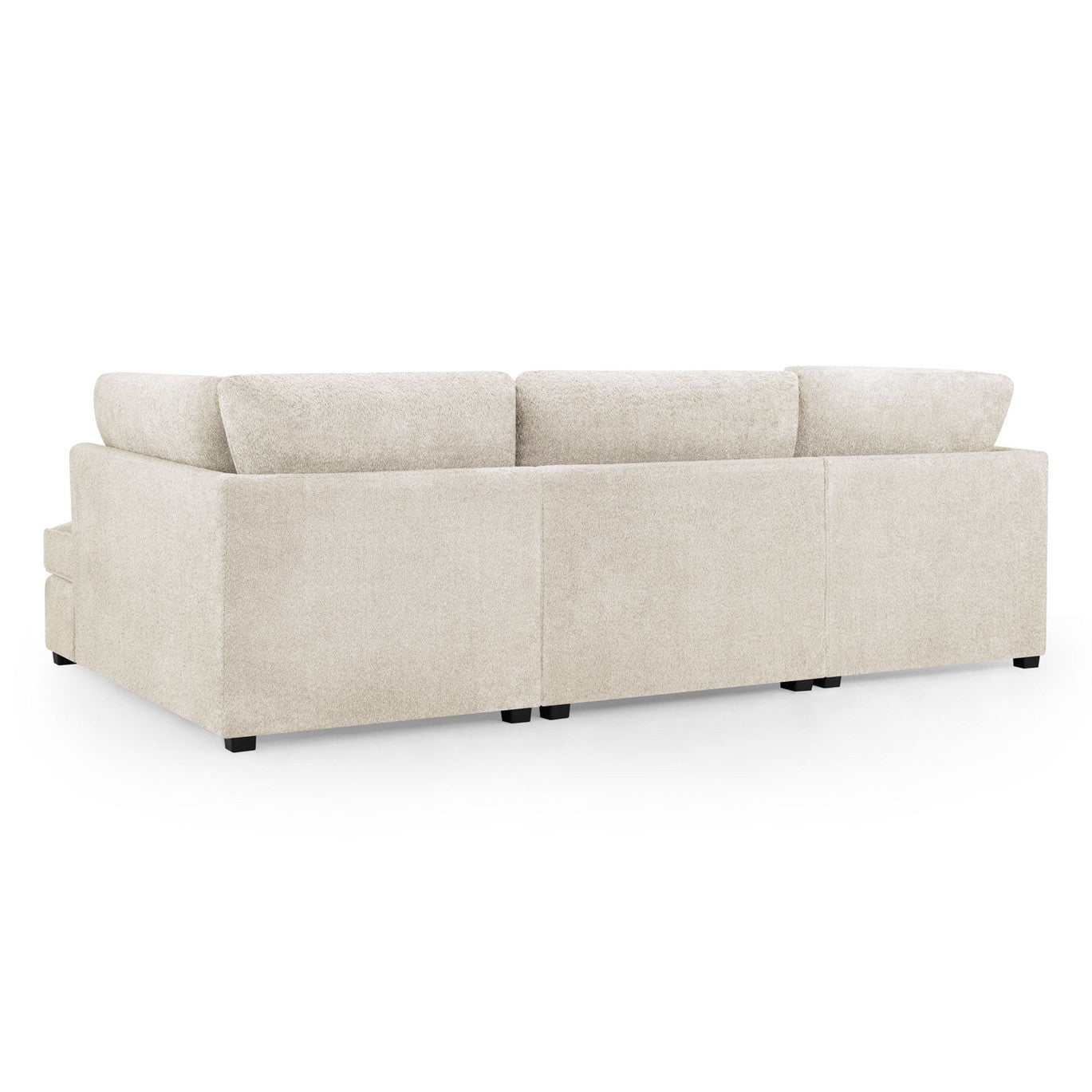 Carnaby Cinema Sofa Bed Beige in Teddy Fabric