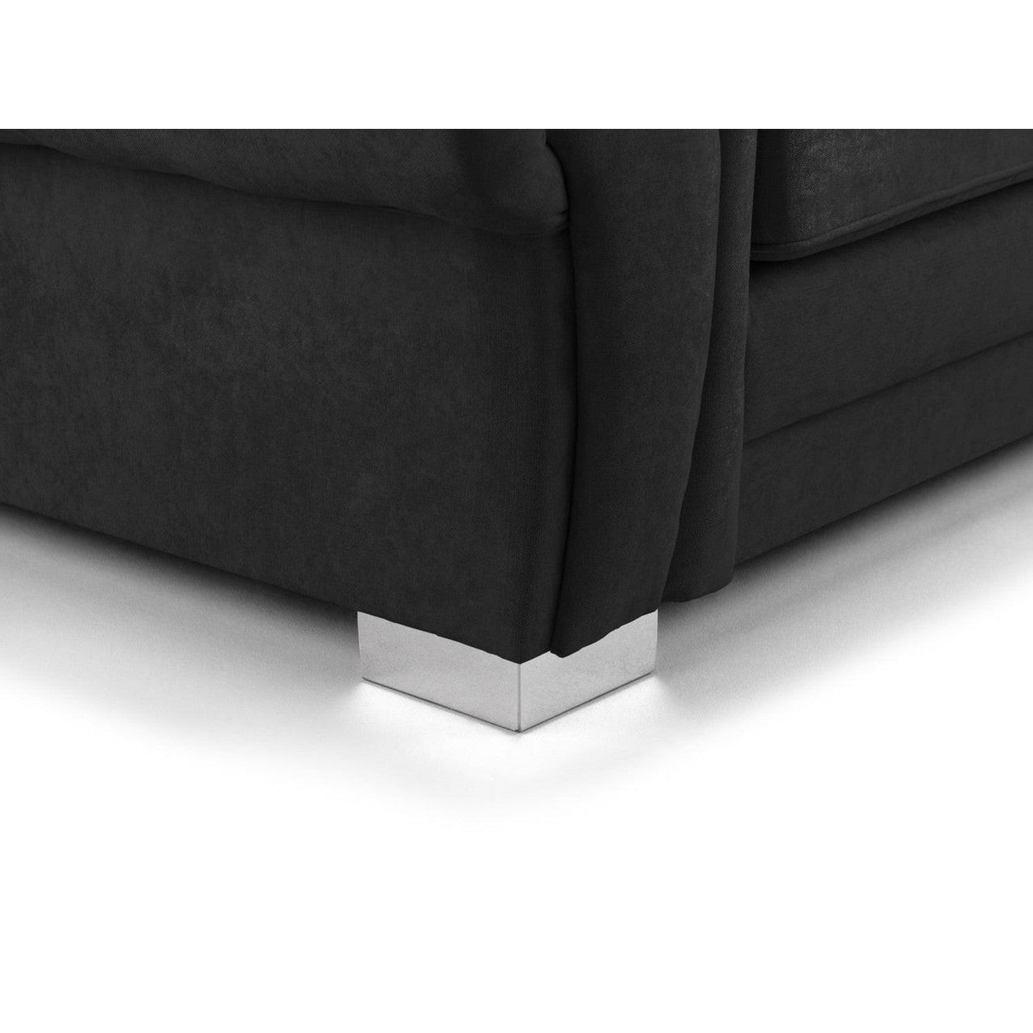 Verona 3+2 Seater Sofa Black